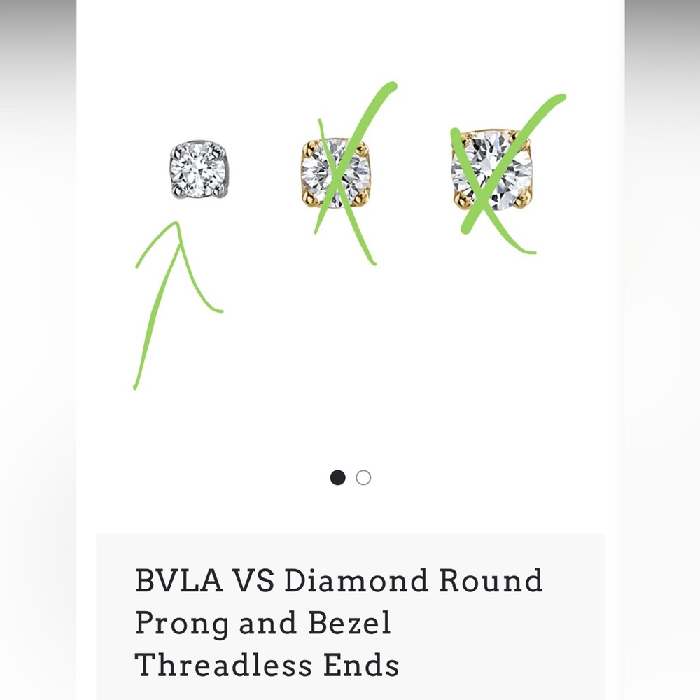 2mm BVLA VS Diamond round prong stud (1).
